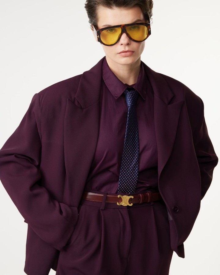 Mürdüm Blazer Ceket